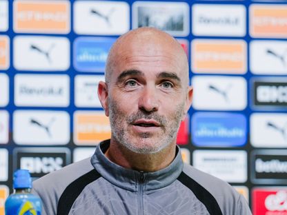 مدرب مانشستر سيتي إنزو ماريسكا خلال مؤتمر صحافي - 16 سبتمبر 2026 - X/@ManCity