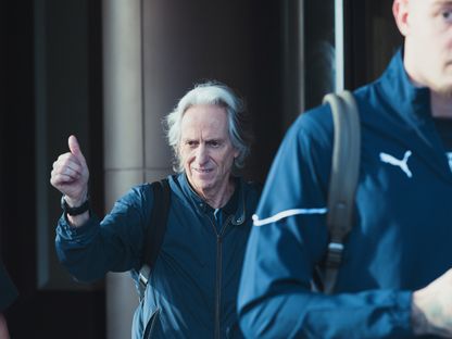 مدرب الهلال جورجي جيسوس قبل مواجهة الأهلي في نصف نهائي دوري أبطال آسيا للنخبة بجدة - 29 أبريل 2025 - X/@Alhilal_FC