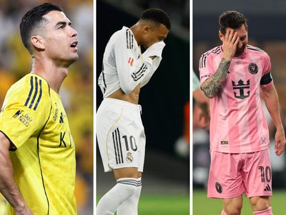 كيليان مبابي ينافس ميسي ورونالدو في مؤشر "الكسل" الدفاعي