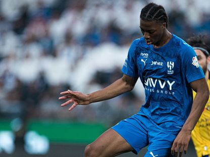 محمد قادر ميتي خلال مباراة الهلال والتعاون بالدوري السعودي - 4 أبريل 2026 - X/Alhilal_FC