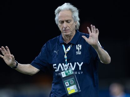 جورجي جيسوس خلال مباراة بين الهلال والشباب في نصف نهائي كأس الملك سلمان - 9 أغسطس 2023 - Twitter/@Alhilal_EN