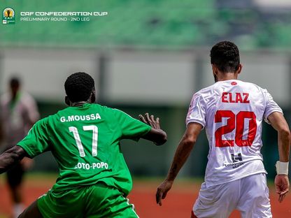 من مباراة لوتو بوبو البنيني والفتح الرباطي المغربي في كأس الكونفيدرالية الإفريقية - 27 أغسطس 2023 - Facebook/Fath Union Sport