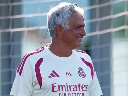 المدرب جوزيه مورينيو في تدريبات ريال مدريد - 5 أغسطس 2026 - X@realmadrid