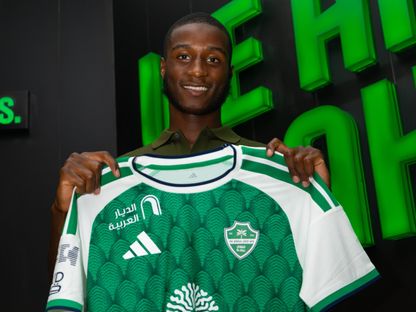 إبراهيما ديابي لاعب الأهلي السعودي الجديد - 6 سبتمبر 2026 - x@ALAHLI_FC