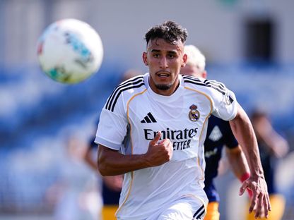 رشاد فتال مهاجم ريال مدريد كاستيا - X/@FabricaMadrid