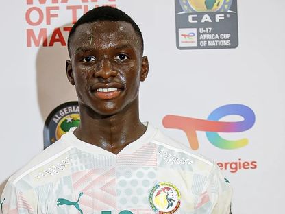 لاعب منتخب السنغال الأول أمارا ضيوف في سن ال15 عاماً - Cafonline/x