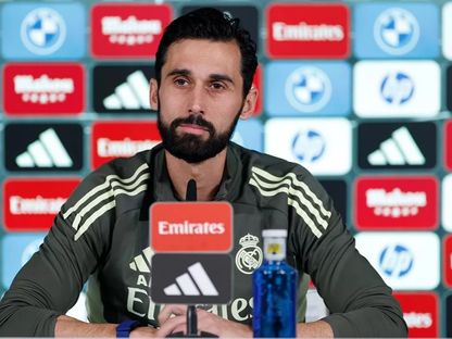 ألفارو أربيلوا مدرب ريال مدريد خلال المؤتمر الصحفي قبل مباراة فالنسيا في الدوري الإسباني - 7 فبراير 2026 - realmadrid.com