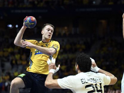 السويد تُجهض الحلم المصري في ربع نهائي كأس العالم لكرة اليد