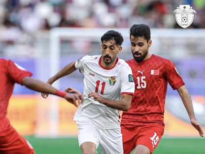 الأردن ضد البحرين في ثالث جولات مجموعات كأس آسيا 2023 - JordanFA/x