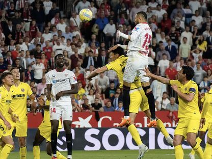 هدف يوسف النصيري في مباراة إشبيلية وفياريال في الدوري الإسباني 23-4-2023 - Sevilla/Facebook