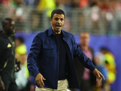 جمال سلامي مدرب الأردن خلال مباراة النمسا بكأس العالم - 17 يونيو 2026 - Reuters