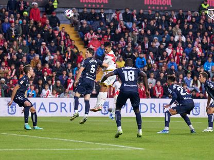 من مباراة رايو فايكانو وريال سوسيداد في الدوري الإسباني لكرة القدم  - x/@RayoVallecano