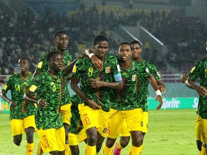 احتفال لاعبي منتخب مالي بهدف في شباك الأرجنتين بكأس العالم تحت 17 عاماً - 1 ديسمبر 2023  - x/fifaworldcup_fr