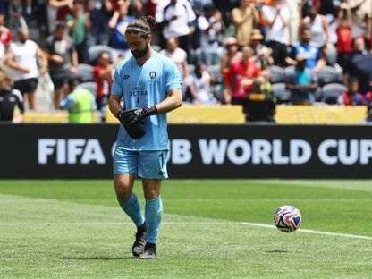 حارس أوكلاند سيتي كونور تريسي خلال مواجهة بايرن ميونيخ في كأس العالم للأندية - 15 يونيو 2025 - Reuters
