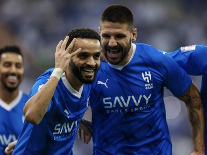 هاتريك تمريرات حاسمة للسعودي محمد البريك في مباراة الهلال ومومباي - Alhilal/x