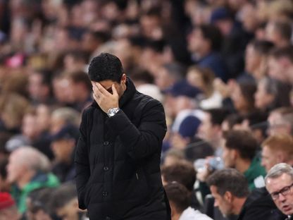 أرسنال يفتقد جهود ساليبا ومارتينيلي أمام برايتون بكأس الرابطة