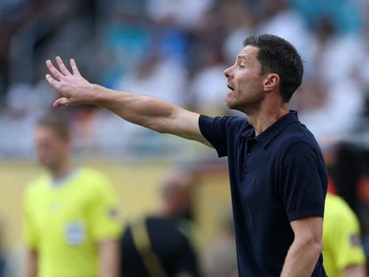 تشابي ألونسو مدرب ريال مدريد خلال مباراة يوفنتوس في كأس العالم للأندية - 1 يوليو 2025 - Reuters