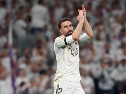 داني كارفاخال بعد مباراة ريال مدريد وأتلتيكو مدريد بالدوري الإسباني - 22 مارس 2026 - X/DaniCarvajal92