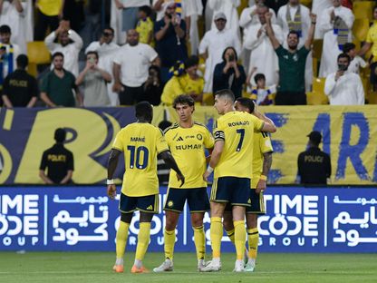 جواو فيليكس يحتفل بهدفه في مباراة النصر ونيوم بالدوري السعودي - 20 أكتوبر 2026 - Reuters