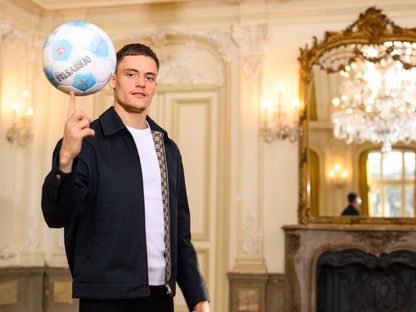 فلوريان فيرتز نجم منتخب ألمانيا وباير ليفركوزن - 14 فبراير 2025 - X/bayer04fussball
