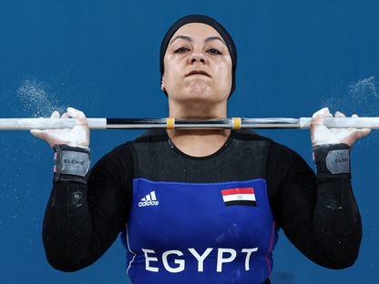 المصرية سارة سمير خلال أولمبياد باريس 2024 - 10 أغسطس 2024 - Reuters