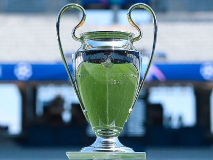 كأس دوري أبطال أوروبا على ملعب "أتاتورك" بإسطنبول عشية النهائي بين إنتر ميلان ومانشستر سيتي - 09 يونيو 2023 - Twitter/@ChampionsLeague