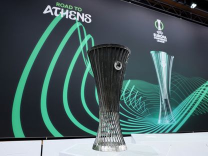 كأس دوري المؤتمر الأوروبي قبل قرعة ربع النهائي ونصف النهائي في سويسرا - 15 مارس 2024 - Reuters