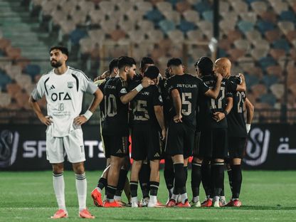 لاعبو الأهلي قبل مواجهة زد في الدوري المصري - 28 أغسطس 2026 - X/@AlAhly
