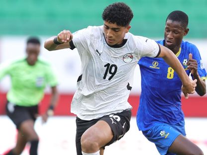 من مباراة مصر وتنزانيا في نصف نهائي كأس إفريقيا تحت 17 عاماً - 28 مايو 2026 - X/@caf_online_AR