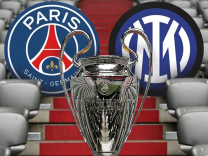 لقب دوري أبطال أوروبا حائر بين باريس سان جيرمان وإنتر ميلان - 30 مايو 2025 - x@ChampionsLeague