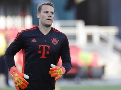 حارس منتخب ألمانيا وفريق بايرن ميونيخ مانويل نوير - رويترز