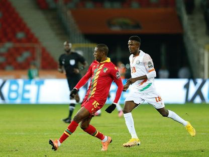 من مواجهة كونجو ونظيره منتخب النيجر في بطولة أفريقيا للمحليين- 20 يناير 2023  - Twitter/@caf_online_AR 