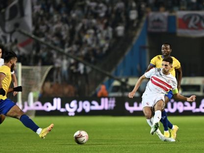 أحمد فتوح في مباراة الزمالك والإسماعيلي بالدوري المصري - Twitter/ZamalekSC