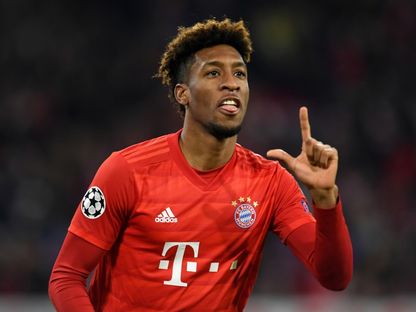 كينغسلي كومان لاعب بايرن ميونيخ - AFP