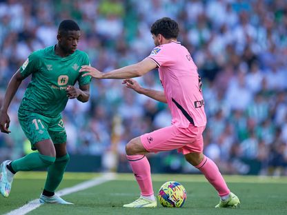 من مباراة ريال بيتيس وإسبانيول بالدوري الإسباني - 15 أبريل 2023 - twitter/@RealBetis