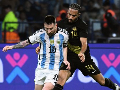 ليونيل ميسي خلال المباراة بين الأرجنتين وكوراساو - 28 مارس 2023 - Twitter/@Argentina