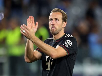 هاري كاين من مباراة بافوس وبايرن ميونيخ بدوري أبطال أوروبا - 30 سبتمبر 2025 - Reuters