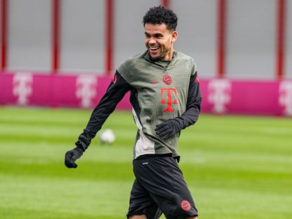 الكولومبي لويس دياز لاعب بايرن ميونيخ - 18 مارس 2026 - X/@FCBayern