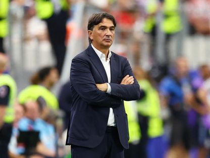 زلاتكو داليتش مدرب كرواتيا خلال مباراة إنجلترا في كأس العالم - 17 يونيو 2026 - Reuters