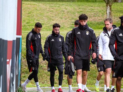 لاعبو بنفيكا في مركز تدريبات الفريق - 23 يناير 2026 - SLBenfica/x