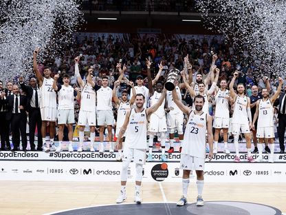 ريال مدريد بطلاً لكأس السوبر الإسباني لكرة السلة 2023 - RealmadridBasketball/x