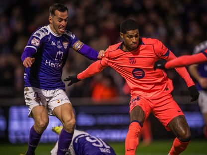 ماركوس راشفورد مهاجم برشلونة خلال لقاء غوادالاخارا بكأس ملك إسبانيا - 16 ديسمبر 2025 - X@FCBarcelona