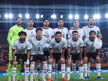 منتخب مصر قبل مواجهة الرأس الأخضر في كأس أفريقيا بكوت ديفوار - 22 يناير 2023 - X/EFA