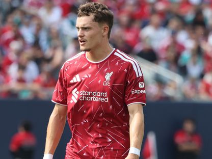 لاعب وسط ليفربول فلوريان فيرتز - 2 أغسطس 2026 - Reuters