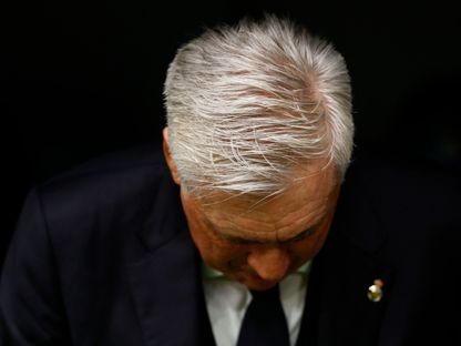 كارلو أنشيلوتي مدرب ريال مدريد خلال مواجهة سيلتا فيغو في الدوري الإسباني - 4 مايو 2025 - Reuters