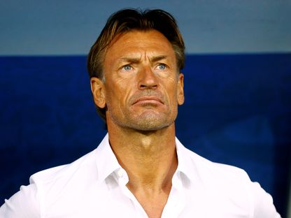 هيرفي رينار مدرب المنتخب السعودي لكرة القدم - Reuters