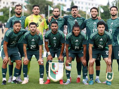 تشكيلة المنتخب الجزائري الأساسية التي لعبت اليوم أمام رواندا - 5 يونيو 2025 - X/LesVerts