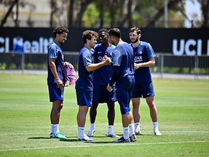 تشكيلة باريس سان جيرمان وأتلتيكو مدريد في مونديال الأندية