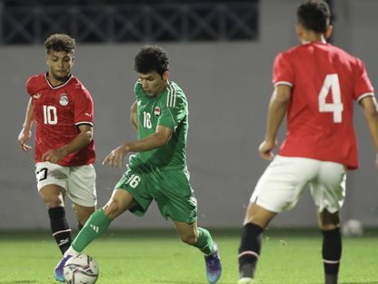منتخب العراق الأولمبي يهزم منتخب مصر الأولمبي في الإمارات ودياً 20-1-2024 - Iraq/x
