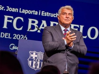 جوان لابورتا بعد فوزه برئاسة برشلونة - 1 يوليو 2026 - FB/@FC Barcelona